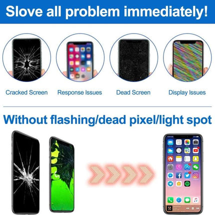 Replacement Screen by ZY incell for Daily iPhone 13 Mini Use - fixes cracked, dead, unresponsive and display issues