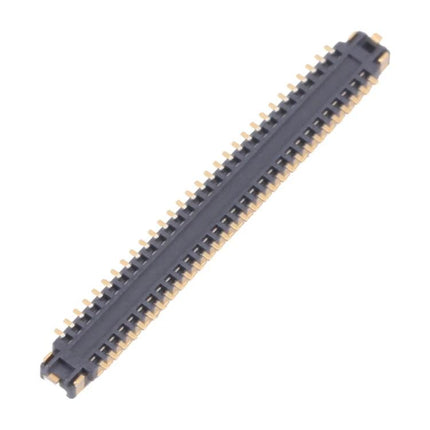Flex Cable for iPhone 13 Pro Screen Replacement in Daily Use - close-up of black display connector flex cable component