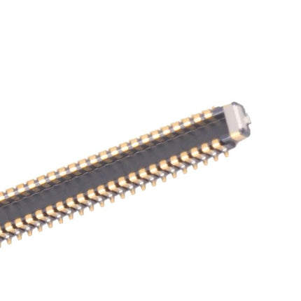 Flex Cable for iPhone 13 Pro Screen Replacement in Daily Use - close-up of gold connector pins for screen repair