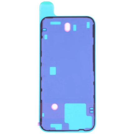 Replacement Adhesive for iPhone 14 Back Housing Repairs - blue pre-cut adhesive sheet for rear housing replacement