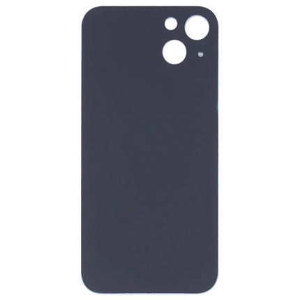 Alt Tag: Replacement Back Cover for iPhone 14 Daily Protection and Use - black replacement back cover showing precise camera cutouts for everyday protection