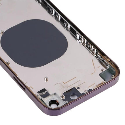 Essential Back Cover for iPhone XR Repairs at Home - replacement back housing showing inner frame and camera opening