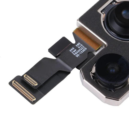 Replacement Back Camera for iPhone 14 Pro Max Daily Use - close-up of replacement back camera module and flex cable for everyday phone photo repairs