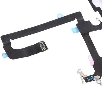 iPhone 14 Plus Power Button Cable for Daily Phone Use replacement flex cable showing connectors and contact points