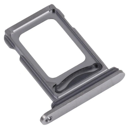 Essential SIM Tray for iPhone 14 Pro Max Daily Use - replacement metal SIM card tray in space gray