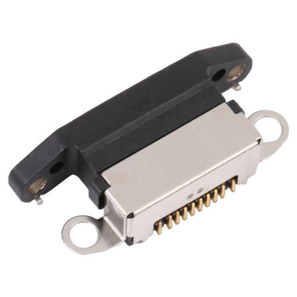 Replacement Connector for iPhone 14 Pro Daily Charging Essentials - replacement charging port assembly for iPhone 14 Pro, metal connector with mounting tabs