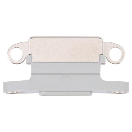 Replacement Connector for iPhone 14 Pro Daily Charging Essentials - close-up of silver replacement charging port component