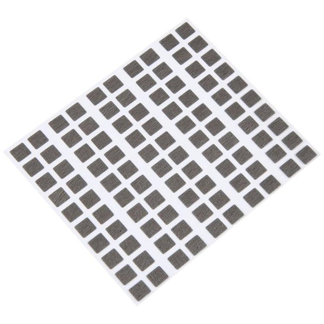 Essential Screen Welding Stickers for iPhone 14 Daily Repairs - sheet of small black square adhesive pads for LCD screen replacement