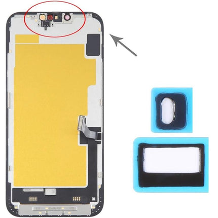 Replacement Stickers for iPhone 14 and 14 Plus Daily Maintenance front camera and light sensor replacement sticker set