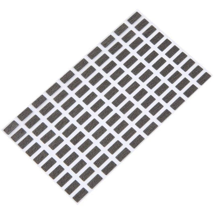 Adhesive Stickers for iPhone Screen Repairs in Daily Use black rectangular LCD flex cable replacement stickers sheet