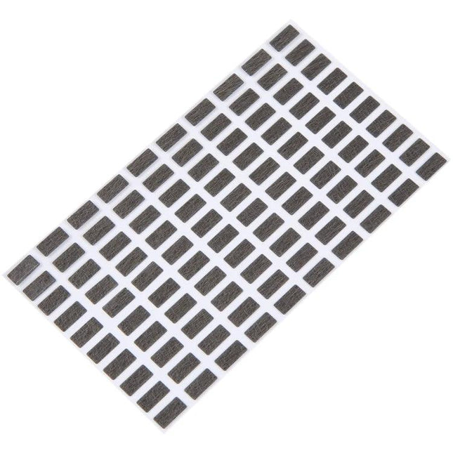 Adhesive Stickers for iPhone Screen Repairs in Daily Use black rectangular LCD flex cable replacement stickers sheet