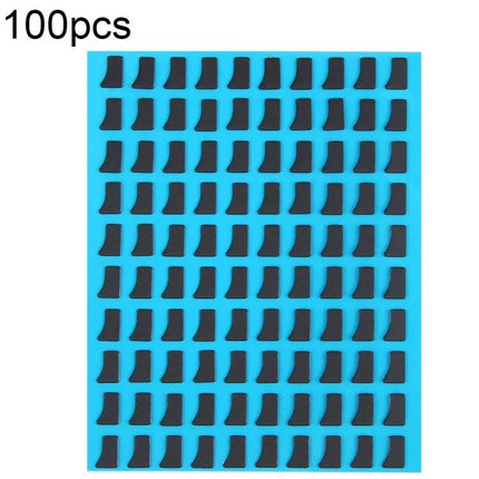 Adhesive Stickers for Everyday iPhone Screen Repairs at Home - 100pcs black LCD flex cable adhesive tabs on blue backing for iPhone 14 Pro/Pro Max DIY