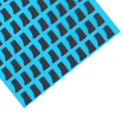 Adhesive Stickers for Everyday iPhone Screen Repairs at Home — sheet of black adhesive pads for iPhone 14 Pro Max/14 Pro LCD flex cable repair