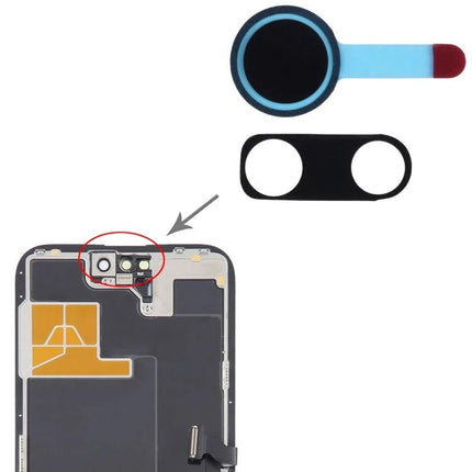 Practical Sealing Sticker for Daily iPhone Maintenance at Home - front camera LCD sealing replacement for iPhone 14 Pro/14 Pro Max