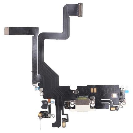 Essential Replacement Cable for Daily iPhone Charging Needs - iPhone 14 Pro charging port flex cable replacement, close-up component image
