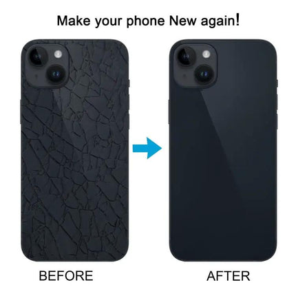 iPhone 14 Back Cover Matte Black Replacement