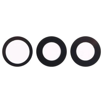 Replacement Lens for iPhone 15 Pro Max Daily Use - three circular black camera back replacement lenses for minor repairs