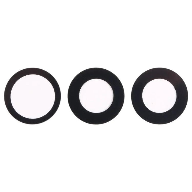 Replacement Lens for iPhone 15 Pro Max Daily Use - three circular black camera back replacement lenses for minor repairs