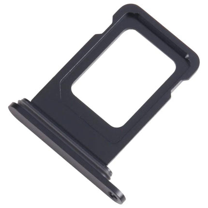 Practical Replacement SIM Card Tray for iPhone 15 in Everyday Use - black metal replacement tray for quick SIM swaps