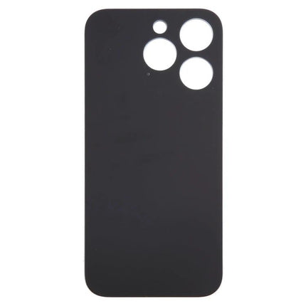 Keep Your iPhone 15 Pro Functional for Daily Tasks — black replacement glass back cover for iPhone 15 Pro, easy direct swap to fix cracked back