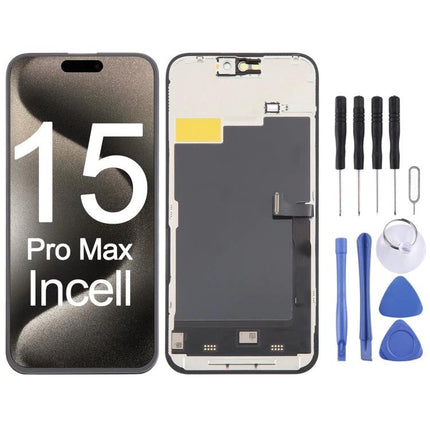 Keep your iPhone 15 Pro Max screen ready for daily tasks replacement LCD and touch screen digitizer assembly with repair tools