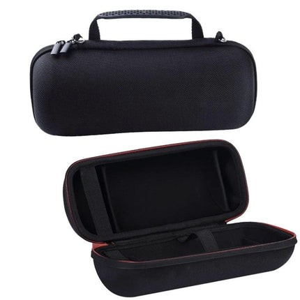 Water Resistant Carry Case For Portable Bluetooth Speakers Compact black Oxford fabric protective travel case