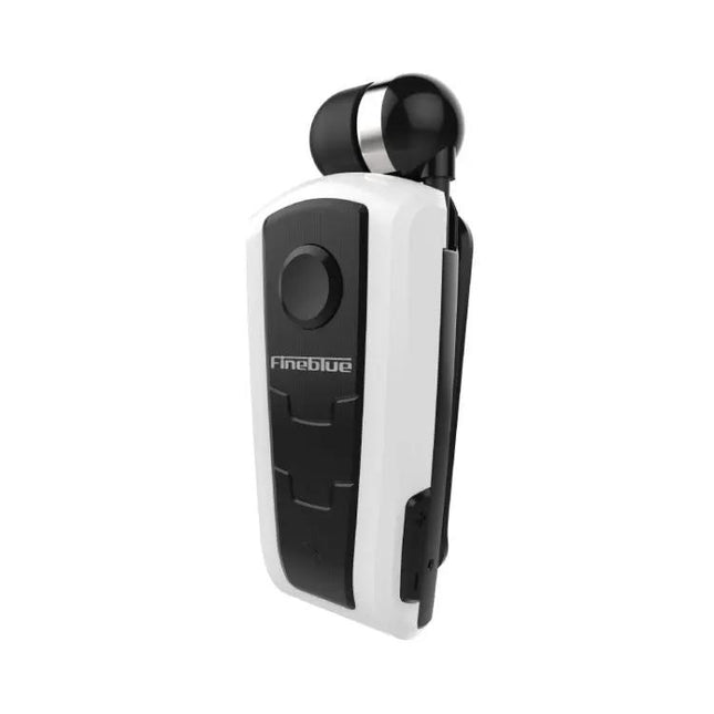 Fineblue F910 CSR4.1 Retractable Cable Caller Vibration Reminder Anti-theft Bluetooth Headset | Syndmart