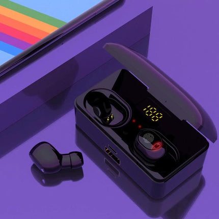 Wireless Earbuds With Display Charging Case For Commuting And Gym G10 TWS Bluetooth 5.0 case shows digital battery display