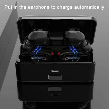Wireless Earbuds With Display Charging Case For Commuting And Gym showing G10 TWS earbuds in open charging case with battery display