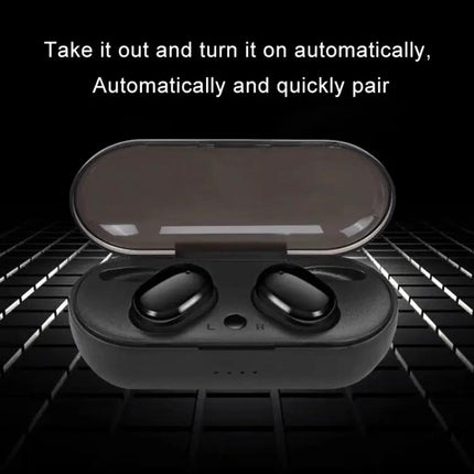 TWS-4 IPX5 Waterproof Bluetooth 5.0 Touch Wireless Bluetooth Earphone with Charging Box, Support HD Call & Voice Prompts, TWS-4