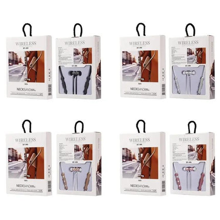 BT-890 Bluetooth 4.2 Hanging Neck Design Bluetooth Headset, Support Music Play & Switching & Volume Control & Answer
