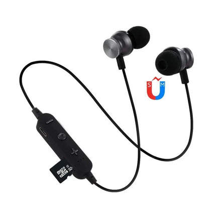 Wireless Neckband Headset For Commuting With Secure Fit compact Bluetooth 4.2 neckband with controls for calls