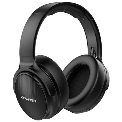 Awei Foldable Wireless Headphones With Aux Jack For Commuting lightweight foldable Bluetooth 5.0 on-ear controls