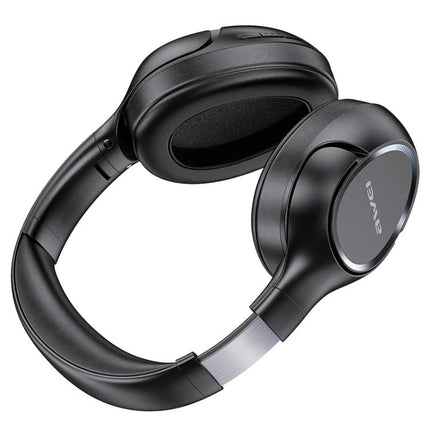 Awei Wireless Folding Headset For Calls And Commuting Use black Bluetooth 5.0 folding design for commuting