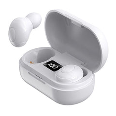 T8 TWS Bluetooth Earbuds with Noise Canceling, Waterproof Design, Magnetic Charging Case & Smart LED Display