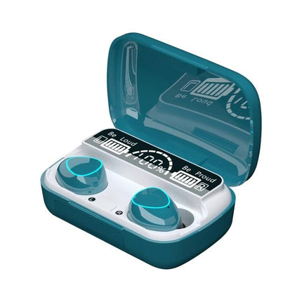 Wireless Earbuds With Charging Case For Commuting And Calls M10 TWS with digital battery display and touch controls