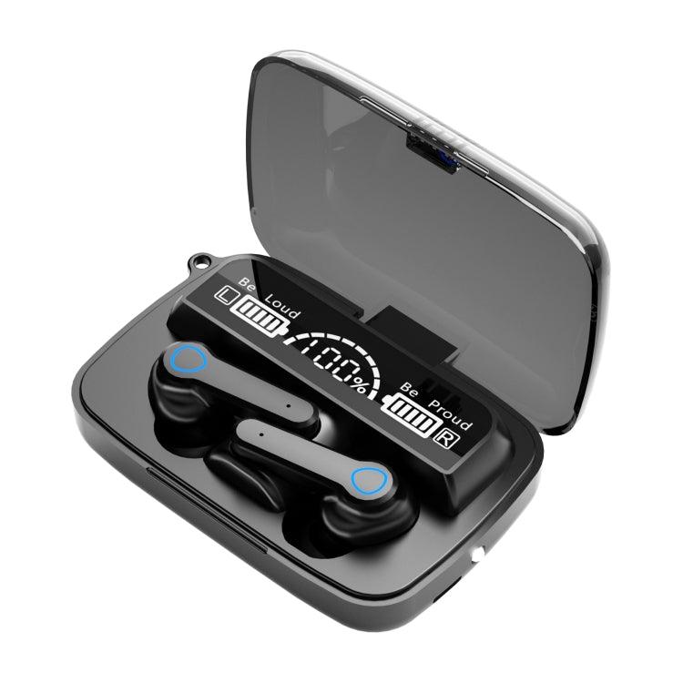 M19 Bluetooth 5.1 TWS Earbuds with Touch Control, Digital Display, and Siri Support