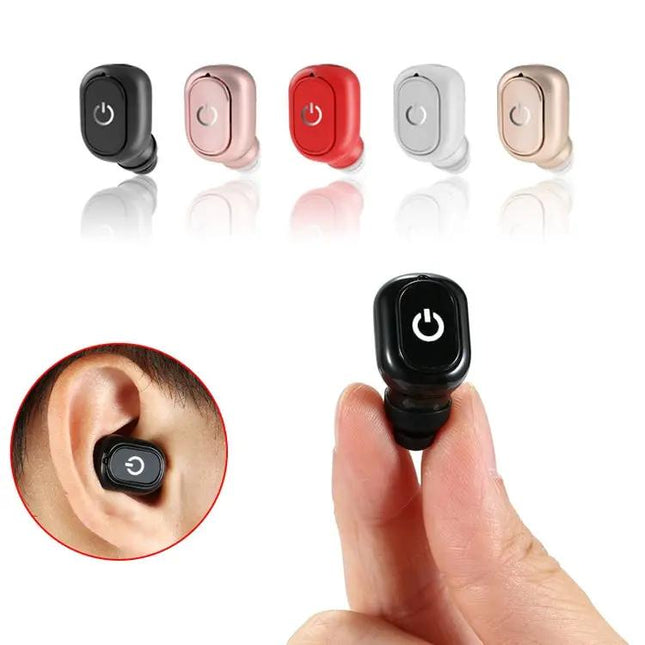 H58 Bluetooth 4.1 Single In-Ear Invisible Wireless Earphone | Syndmart