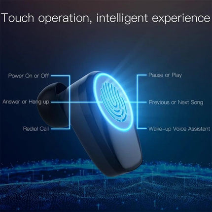 JAKCOM Wireless Earbuds Water Resistant For Commuting compact Bluetooth 5.0 earbud with touch controls and water-resistant design