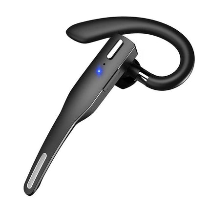 Rotating Earhook Bluetooth Earphone For Hands Free Calls sleek black rotatable earhook for commuting business calls and driving