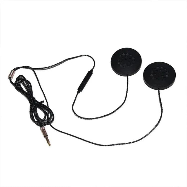 T33 3.5mm Motorcycle Helmet Wired Headset With Mic 1.2m | Syndmart