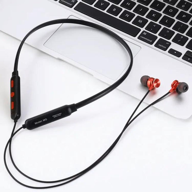 MG-G24 Bluetooth 4.2 Sport Wireless Bluetooth Earphone, Support Card