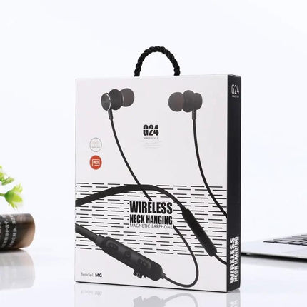 MG-G24 Bluetooth 4.2 Sport Wireless Bluetooth Earphone, Support Card