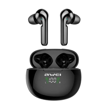 Awei T15P TWS Wireless Earbuds Bluetooth 5.0 LED Case