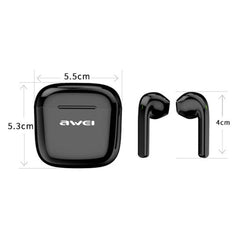 Awei T26 Wireless Sport Earbuds with Bluetooth 5.0 and Portable Charging Case