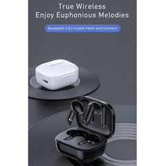 Awei T36 IPX4 Waterproof True Wireless Earbuds with Bluetooth 5.0 Connectivity