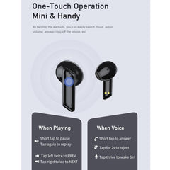 Awei T36 IPX4 Waterproof True Wireless Earbuds with Bluetooth 5.0 Connectivity