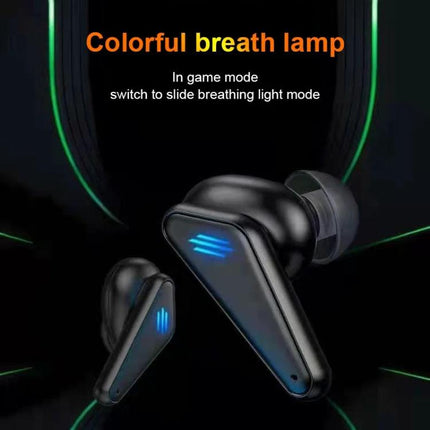 Wireless Bluetooth Earbuds For Commuting And Mobile Gaming with in-game breathing light, stereo calls and compact pocketable design