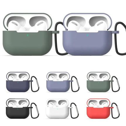 Silicone Case and Hook Set for Daily AirPods Protection