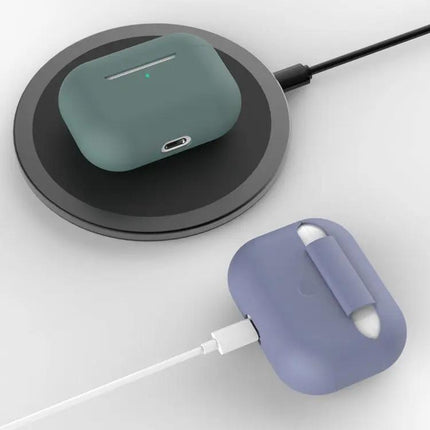 Protective Silicone Case Set for Daily Earphone Use with Buckle and Rope